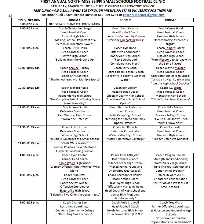 Potts Camp Football (pottscampfb) Twitter