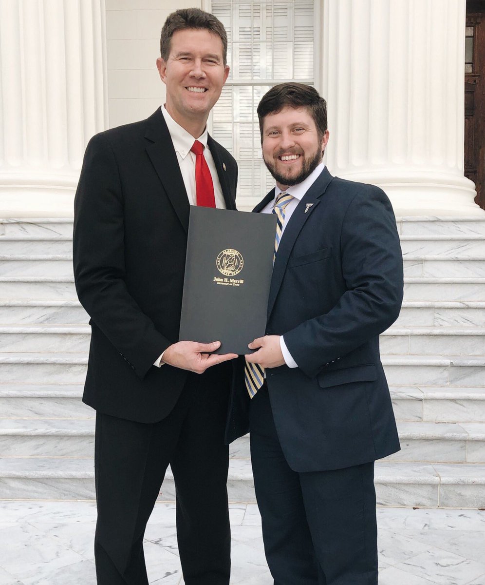 Some of our Walk Hark men were honored to meet and talk with Alabama’s 53rd Secretary of State, John Merrill, this past week!