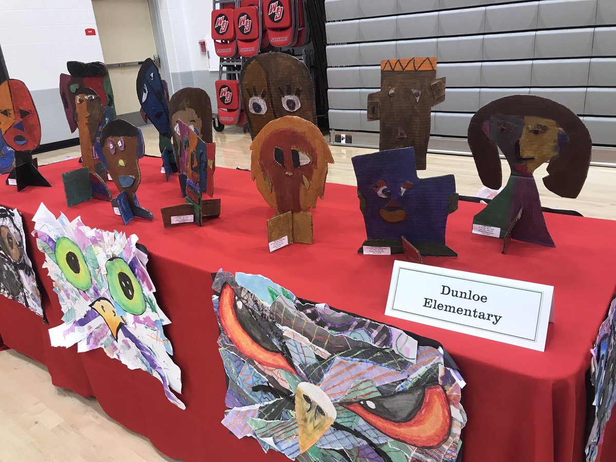 NLewellen's tweet photo. State of the Schools 2019.
Dunloe students came out strong with a great performance and awesome artwork!!! https://t.co/ghTTBUewmz