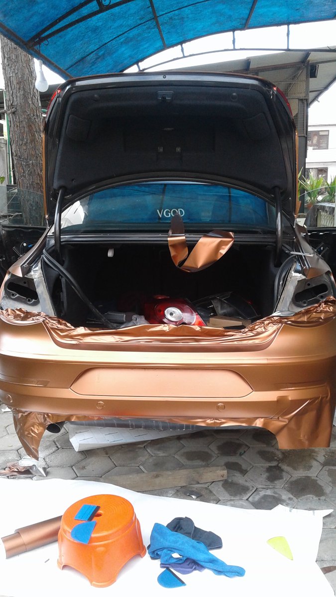 tkps_tmg's tweet photo. Wrapping passat cc https://t.co/8NLMCJIDvn