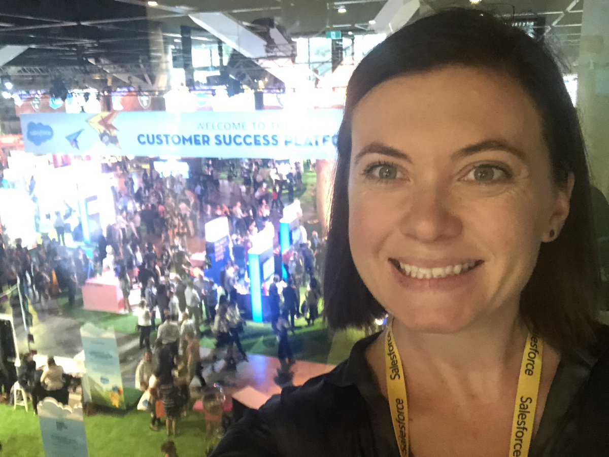 Having a blast at #SalesforceWorldTour