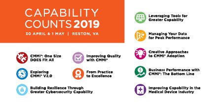 CMMI_Institute's tweet photo. #CapabilityCounts2019 will address some of the most compelling innovations, regulations, and transformations affecting the business world today, including #cybersecurity, #medicaldevice quality, #datamanagement &amp; optimizing organizational #performance https://t.co/i0gpkfHRBT https://t.co/oADRViztVY