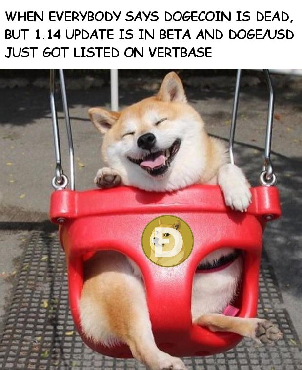 Dogecoin Memes Auf Twitter Dogecoin Memes Crypto Cryptocurrency Doge Tothemoon Wow Moonsoon Dogecoinmoon Thegoodstuff Wallet Memesarelife Muchfunny Suchmemes Happydoge Vertbase Beta Devs Vertbase T Co 64vdape4