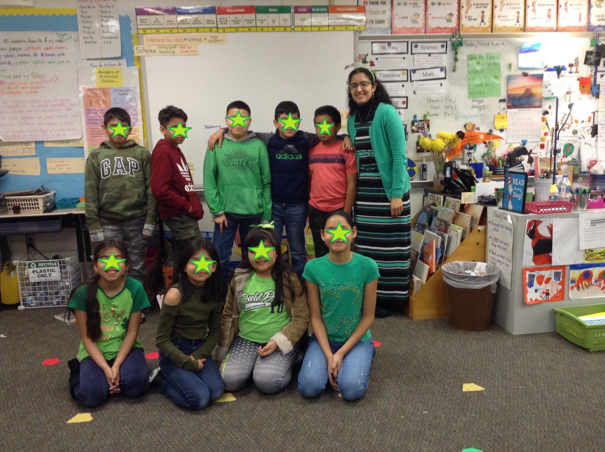 TCElara's tweet photo. Yesterday we kicked off #ReadAccrossAmericaWeek celebrating #GreenEggsandHam by wearing green! 📗 We also loved listening to Green Eggs read by our superintendent @ScottMuri ! #DrSeuss #SBISD #raa_sbisd @msrachelmarino https://t.co/jg8K9B0USK
