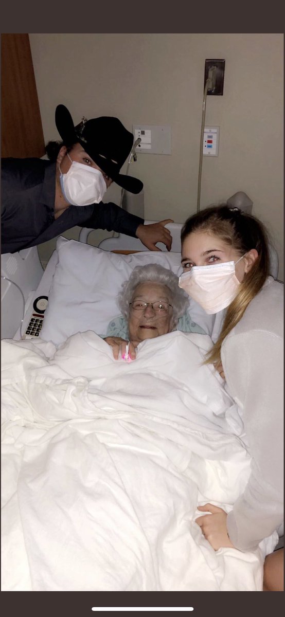 gmingst4's tweet photo. Prayers for the woman that has raised me since I was a baby. She is 100 and she has pneumonia. I love you Grandmother❤️ https://t.co/pAhSQO5MbT
