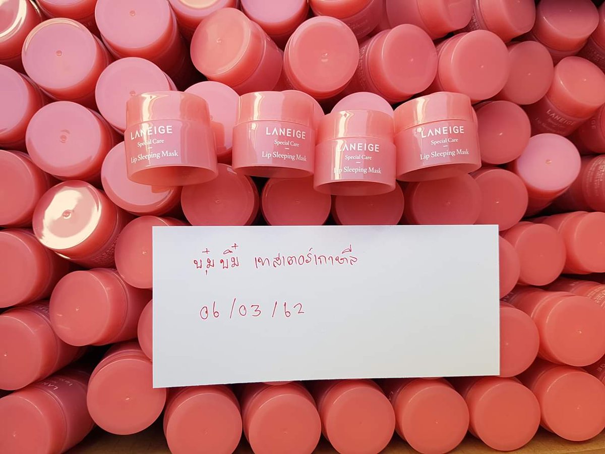 Bubiim1's tweet photo. 📣📣..ของเข้าแล้วจ้า..📌📌

❣Laneige Lip Sleeping Mask 3g❣

ราคา 69 ฿- ของแท้💯แน่นอนนำเข้าจากเกาหลี🇰🇷

ลิปสลีปปิ้ง ทาก่อนนอน ตื่นเช้ามาปากนุ่ม อมชมพู ต้องตัวนี้เลย ปากลอก ��ากแตก ปากแห้ง จัดเลยจร้าาาา 👄👄

สนใจสินค้าอินบล็อกหรือทักไลน์👇
https://t.co/YCZYlFP24y https://t.co/II0QIepcnX