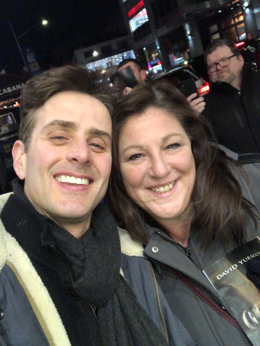 TracyPezzuto's tweet photo. Thanks @joeymcintyre what an amazing night! Great show! Fantastic cast! #waitressmusical #FrontRow https://t.co/0lyT616GdC