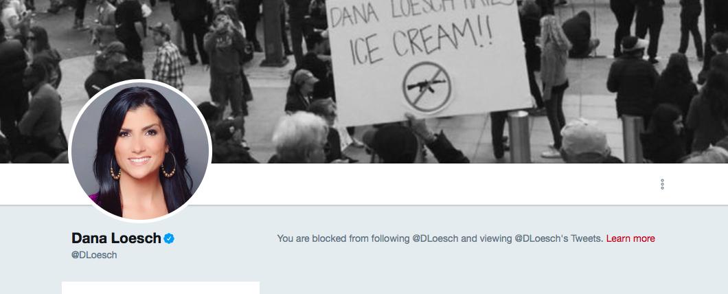 plotsnplans's tweet photo. @shannonrwatts @DLoesch @CarmineSabia Is she lying again about not blocking people. I've never tweeted at her - she blocked me for liking a tweet of Shannon's. Loesch is such a moronic tool. https://t.co/NiDOJUI64x