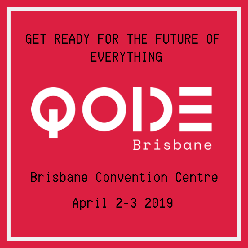 theSPACECairns's tweet photo. Discover the latest technology trends sweeping the globe at #qodebrisbane
The only tech event in Australia to have the full support of both city and state.
#qode19 https://t.co/s1BOmo6LgI