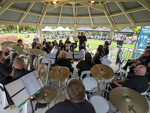 musicinparks's tweet photo. It's big, it's bold, it's brass! Head to the second Brass at the Falls event this Sunday 10 March at Falls Park, Henderson with Royal NZ Air Force Band πΊ #musicinparks https://t.co/6UUea35nHO