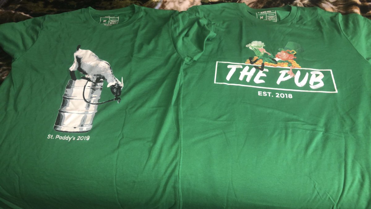 iadame22's tweet photo. Got my official membership into @ThePubHeartland today! Ready to dominate St. Patty’s Day this year! @evanfoxy @BostonConnr @VivalaZito @PatMcAfeeShow #MacfeeForMNF #DoTheRightThingESPN https://t.co/4SVzMZp1eR