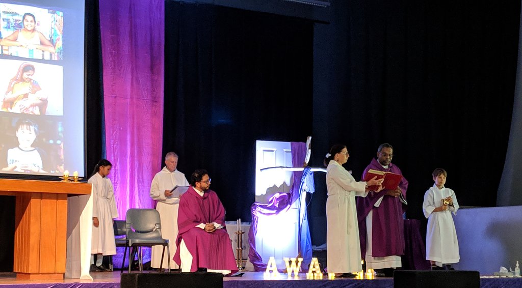 OlorWaitara's tweet photo. Students in Yr3-6 joined @stleos for Ash Wednesday Mass today. The message of hope was shared with us all. https://t.co/YoBxxWLfgP