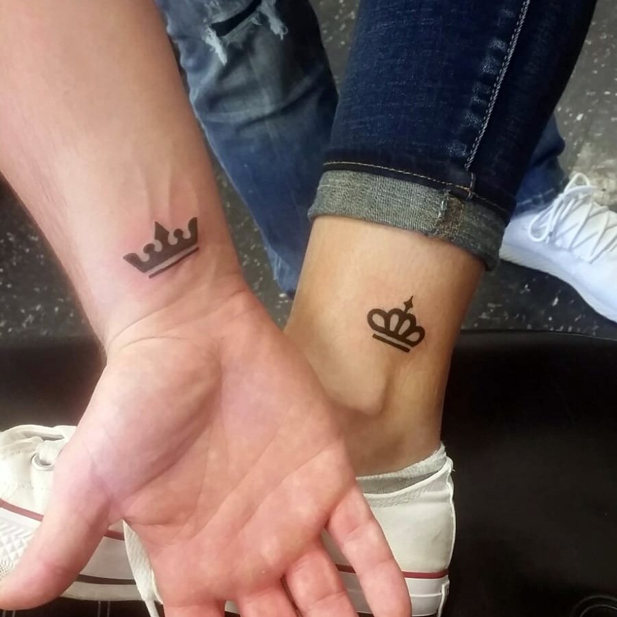 Simply Inked New King And Queen Temporary Tattoos