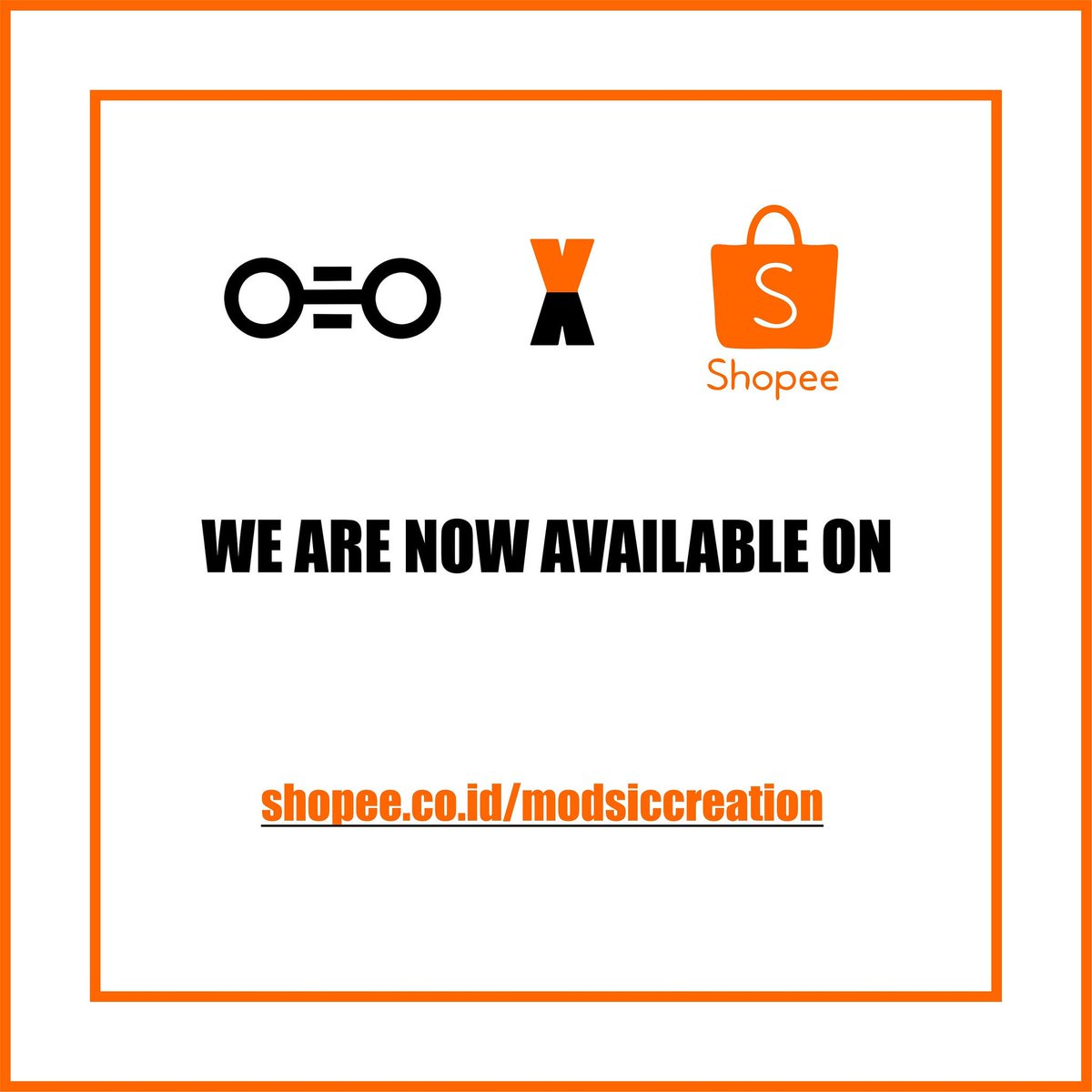 ModsicCreation's tweet photo. We are now available on @shopee_id ! https://t.co/3I1prPwCue
.
.
#modsic #mdsc #brandindonesia #clothing #clothingline #shoope #localbrand #brandindonesia #shoopeid https://t.co/xOQ1DxoNeV