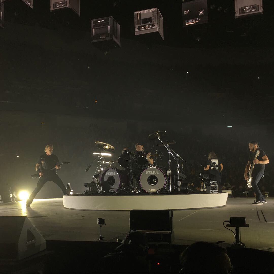 joeyirsik's tweet photo. From last night in Wichita. @Metallica: Worldwired Tour. #MetInWichita https://t.co/Ejn7HcvMFO