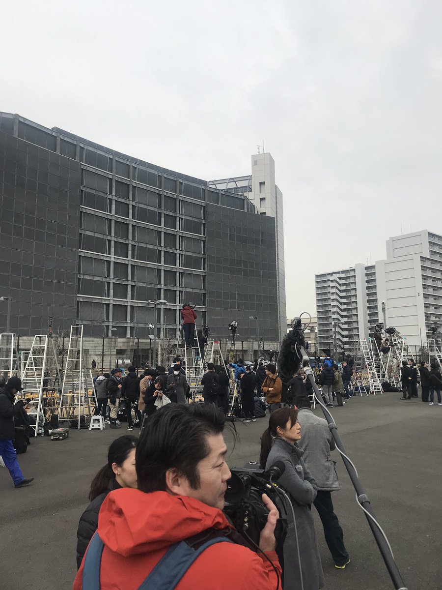 brettkwan's tweet photo. Day 2 - still waiting to see when former Nissan Motor Chairman Carlos Ghosn will be released from Tokyo Detention house https://t.co/4DaRbQ6f03
