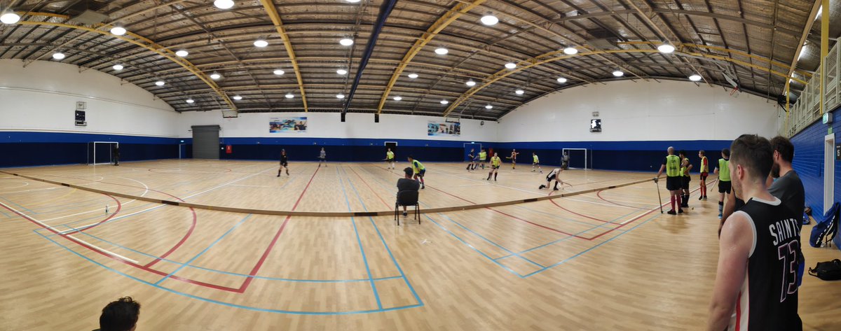Very lucky to have such wonderful facilities here at the farm. Thanks, @teammonash for the indoor hockey sesh last night!