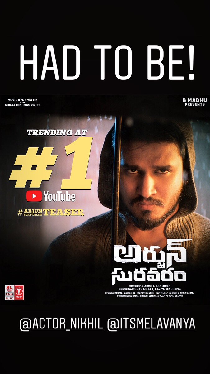 <a href="/Itslavanya/">Lavanya konidela tripathi</a> <a href="/actor_Nikhil/">Nikhil Siddhartha</a>