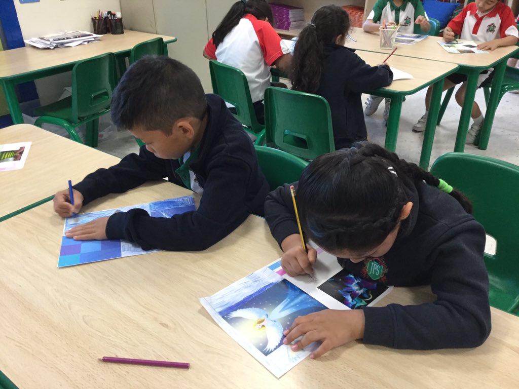 JPS_Year2's tweet photo. 2B are getting creative this morning! We are creating our mood boards for our Arts Festival pieces. #JPSyear2 #JPS2B #JPSart @JPS_Art https://t.co/mZYnzSAX3b