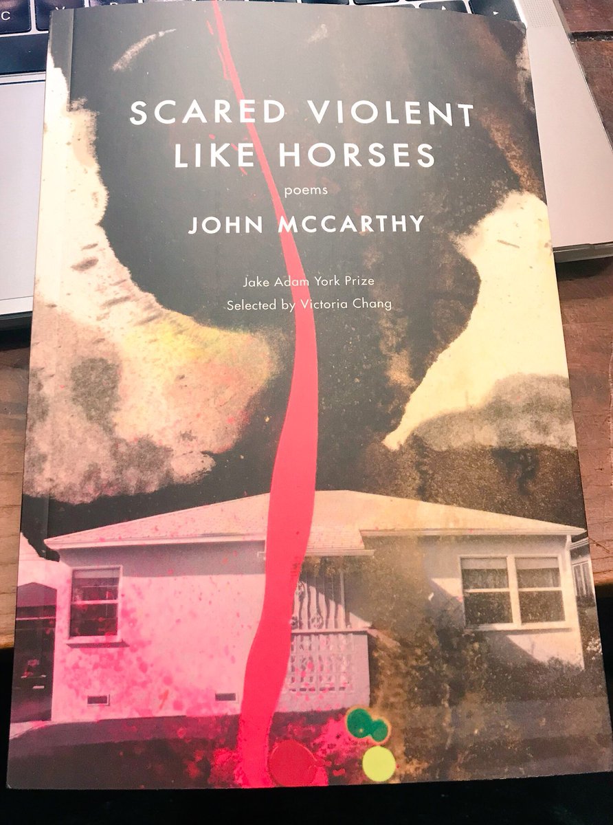 “This is the year of this is never over.” John McCarthy, Scared Violent Like Horses.