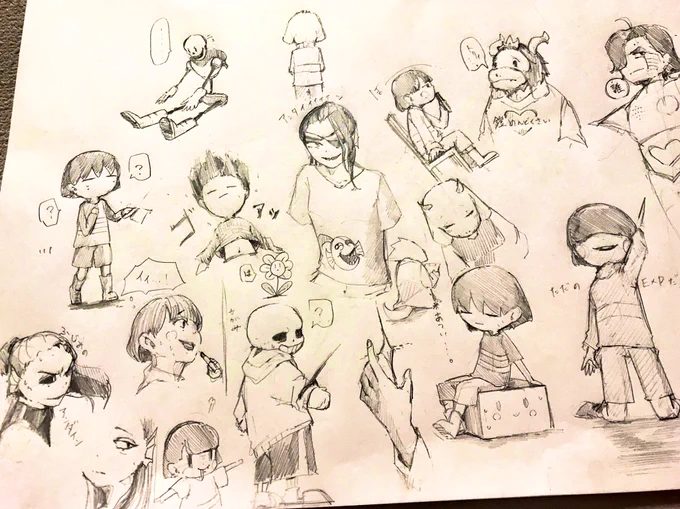 たくさん描いた
右向きしんどかった
けど楽しかった!!! 