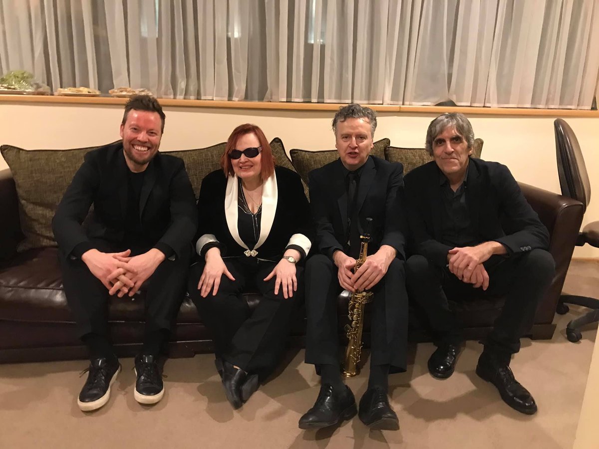 DianeSchuur's tweet photo. I want to take this time to Thank my incredible guys that joined me on this musical adventure in Russia. My Europe Band! Adam Pache on Drums, Julian Siegel on Sax and Francisco Puglisi Bass. I love you guys so much.

#DianeSchuur #adventure #Russia #concert #illbeback #music https://t.co/pQOarrjF1O