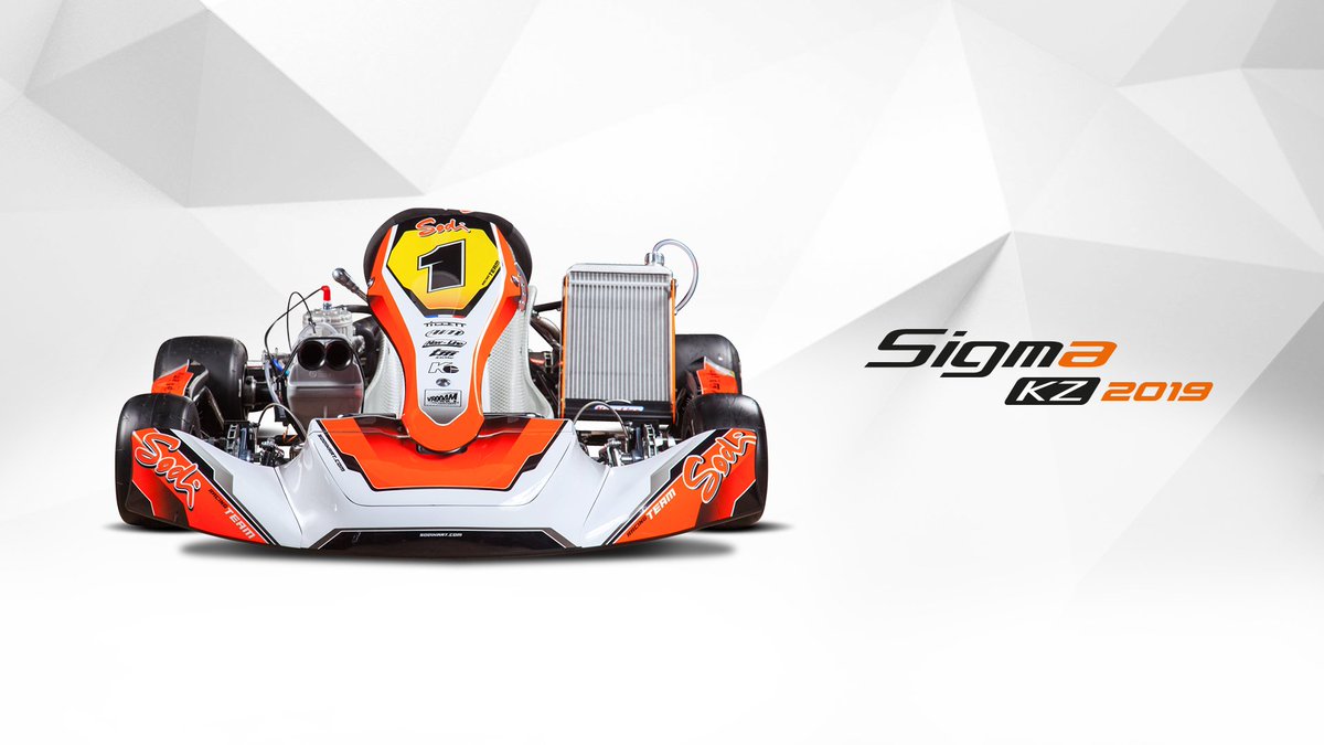 The new 2019 SIGMA KZ, RS3 and DD2 chassis benefit an improvement of the manufacturing processes and rigorous selection of materials ,  new optimised braking system, novelties and new graphics line.👌👌