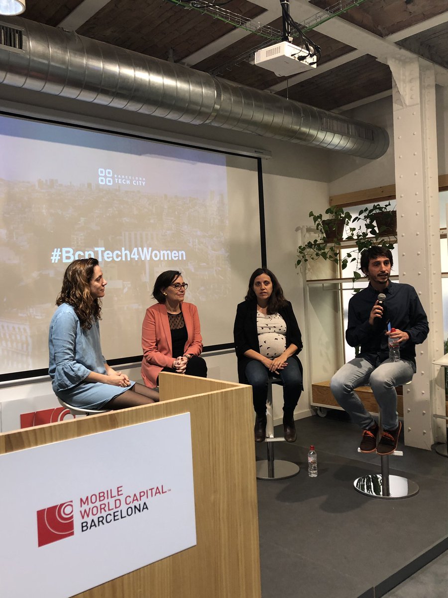 TechBarcelona's tweet photo. Kick Off  #BcnTech4Women iniciativa dedicada a promover la equidad en el sector tech. ¡Start! #Pier01 📍 https://t.co/FNUk8EWzI3