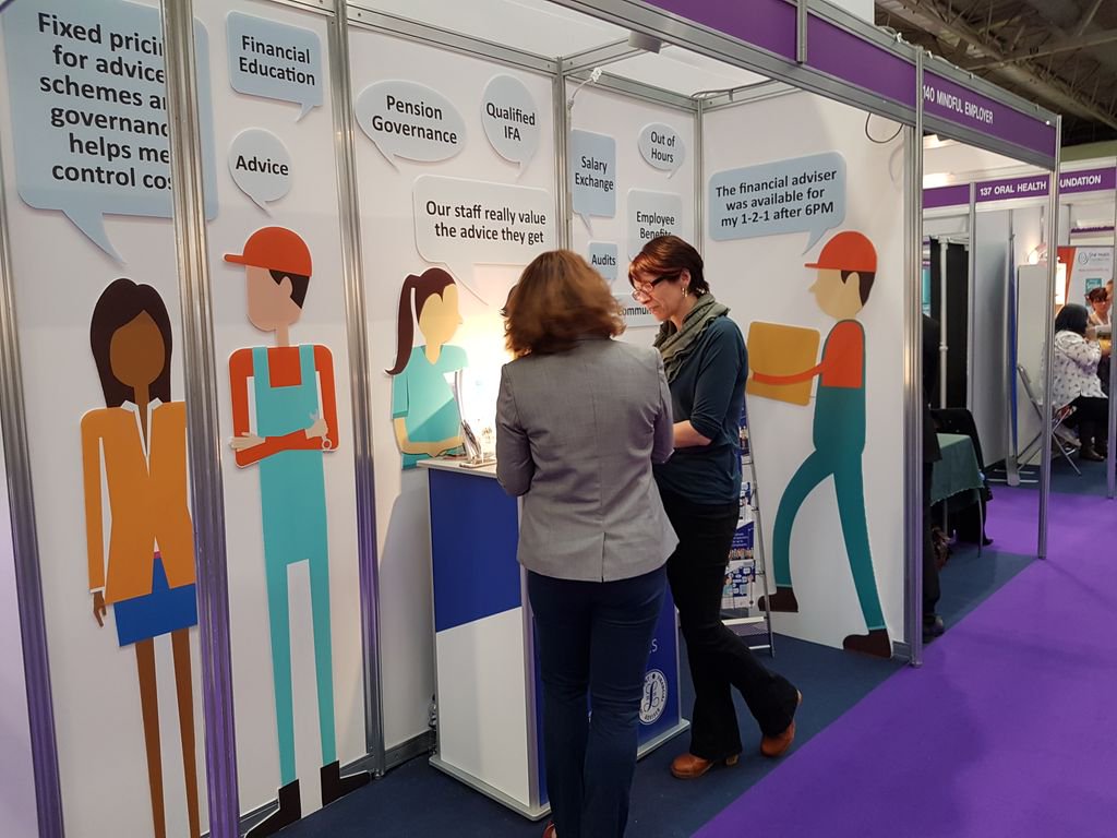 JayFinancial's tweet photo. Day 2 of #healthatwork2019 Come and see us at Stand 141 @thenec @HWatWork https://t.co/Hp6Bhc90UR