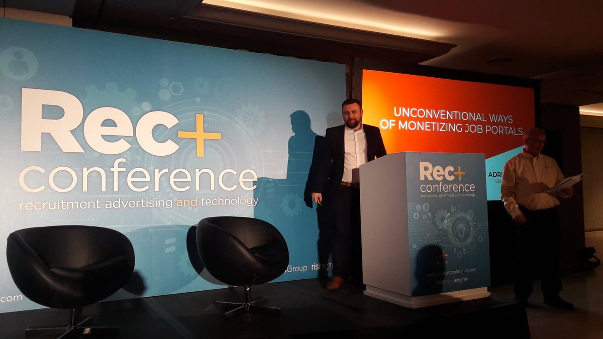 RussmediaS's tweet photo. We're having a great time at the RecPlus conference. Many great ideas have been shared. Meanwhile come meet us and let's have a talk.

#russmediasolutions #RecPlus19 #jobboard https://t.co/OAItzAJS5F