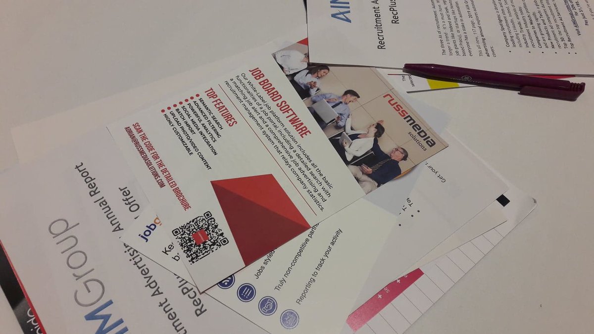 RussmediaS's tweet photo. We're having a great time at the RecPlus conference. Many great ideas have been shared. Meanwhile come meet us and let's have a talk.

#russmediasolutions #RecPlus19 #jobboard https://t.co/OAItzAJS5F