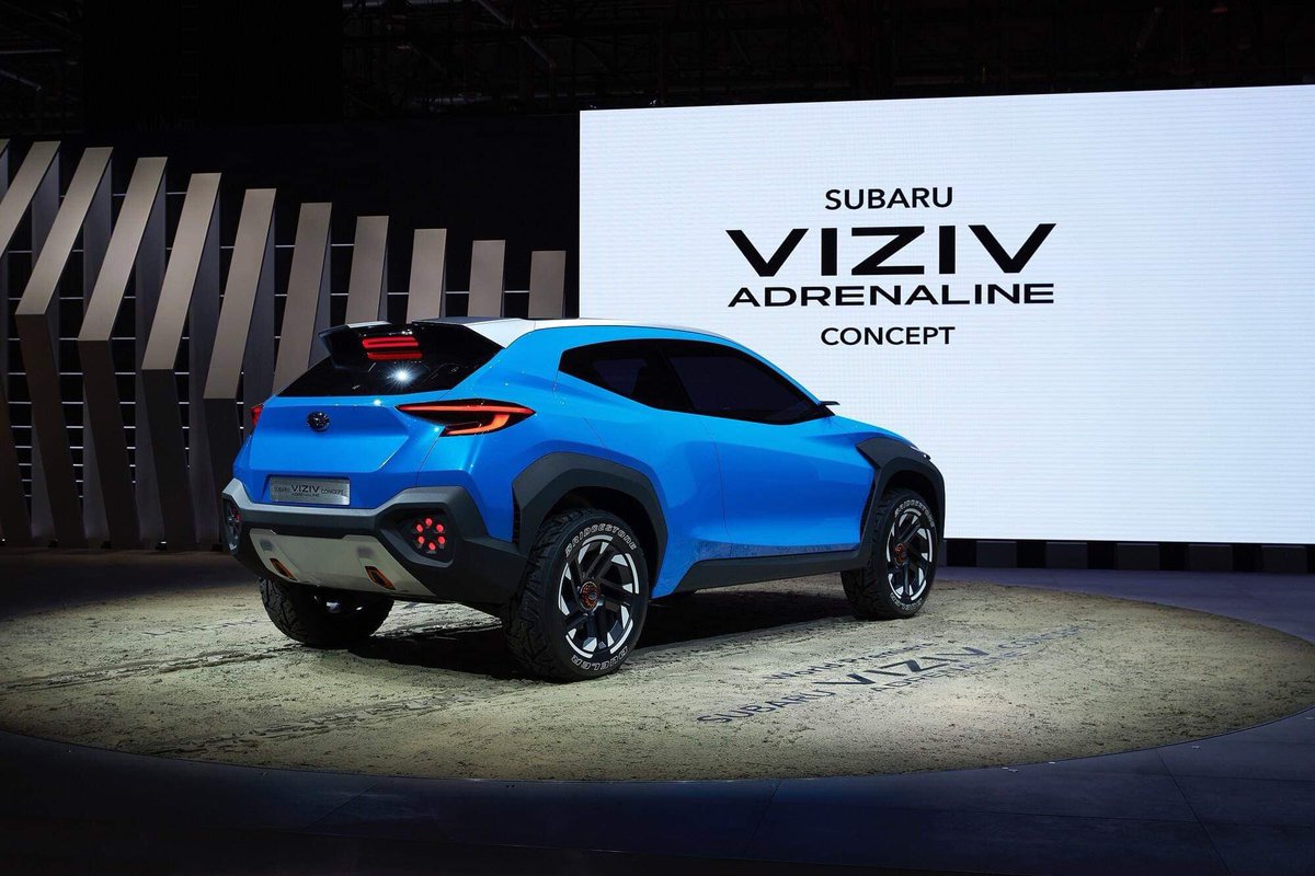 SubaruBelux's tweet photo. Subaru VIZIV ADRENALINE CONCEPT unveiled. 
#Subaru #Concept #VIZIV #WorldPremiere #VisionForInnovation https://t.co/rvuRKY7sWn