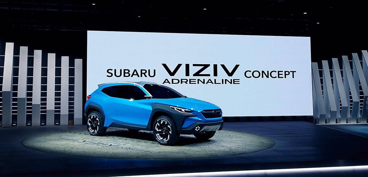 SubaruBelux's tweet photo. Subaru VIZIV ADRENALINE CONCEPT unveiled. 
#Subaru #Concept #VIZIV #WorldPremiere #VisionForInnovation https://t.co/rvuRKY7sWn