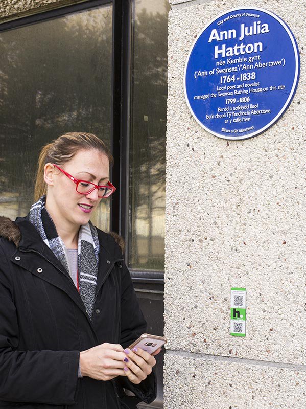 In time for International Women's Day, we've collected 70+ fascinating stories of Women's History in Wales which you can read by scanning QR codes at each location. See historypoints.org/index.php?page… #iwd #swansea #conwy #llandudno