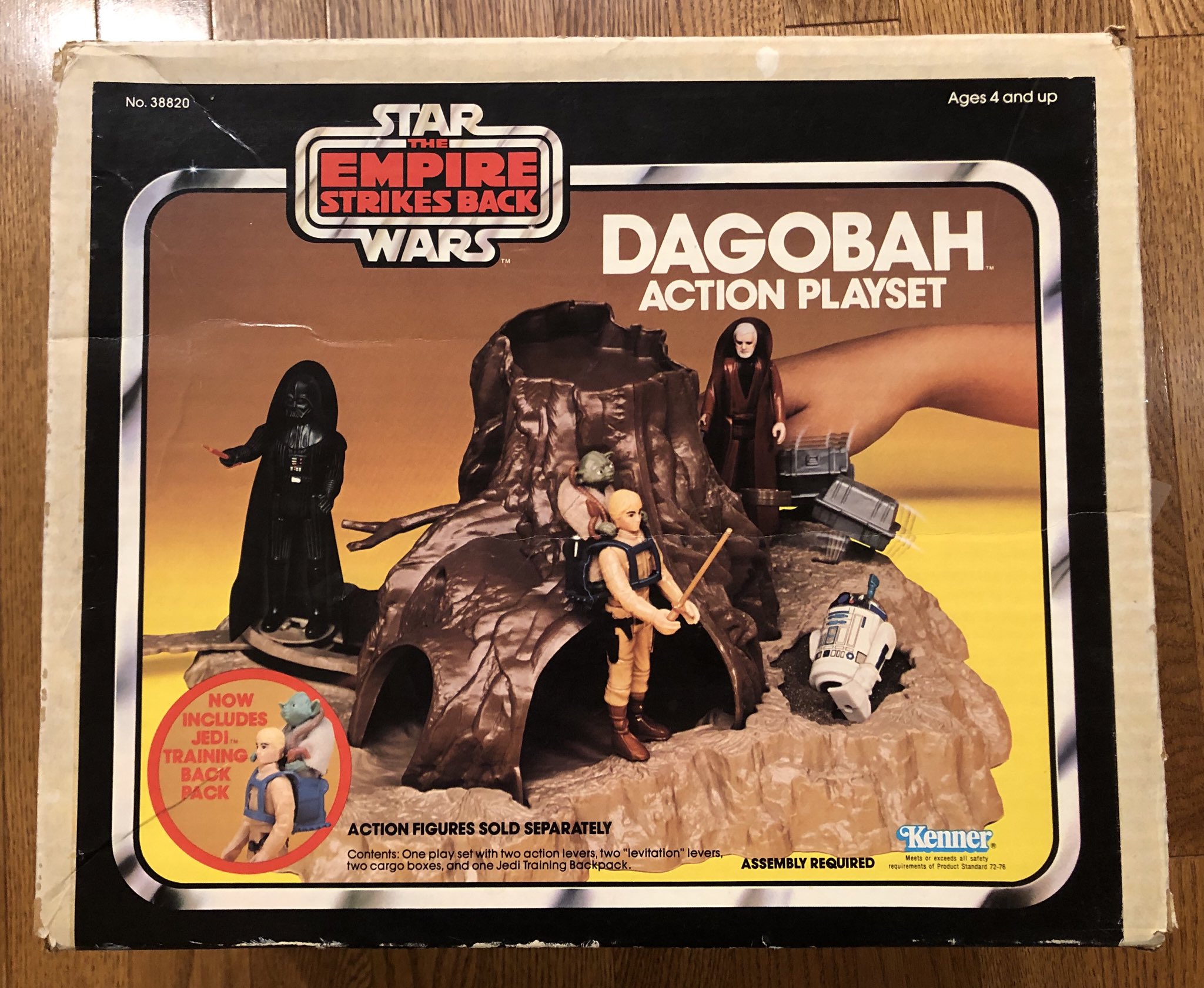 kenner dagobah playset