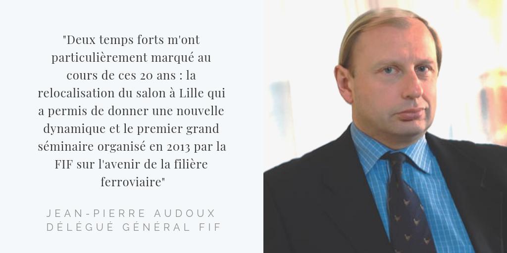 SIFER_EXPO's tweet photo. #SIFER2019 Que de chemin parcouru en 20 ans pour que le salon devienne le seul rendez-vous international français de référence, pour tous les acteurs de la filière #ferroviaire #industrie https://t.co/it7Aw9jzVf