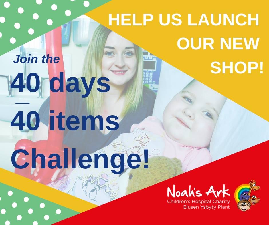 Siteserv's tweet photo. It's the start of lent today and we're wondering what our followers are giving up/doing? We'll be sorting and donating a pre-loved item to @NoahsArkHospice every day for the next 40 days. Let's get recycling! You can join in too - head to their page to find out more. https://t.co/RG6pBKMMEu