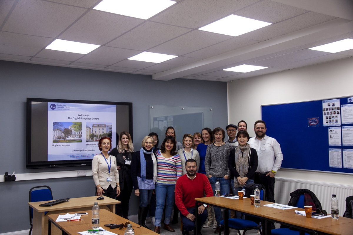 ELC_schools's tweet photo. It was lovely to welcome 12 busy partners for the TEN Fam Trip yesterday! We enjoyed showing you all around the school and Brighton! #elcbrighton #elcschools #elcfamily #TENFamTrip #TheEnglishNetwork https://t.co/4aWrrnuJLU