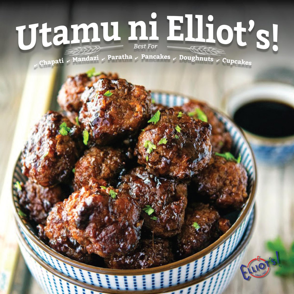 Elliots_Flour's tweet photo. Did you know you can coat your meatballs with Elliot's flour before dip frying to bring out that tasty salivating crunchy taste? #UtamuNiElliot's https://t.co/xqQ2ui4Eu6
