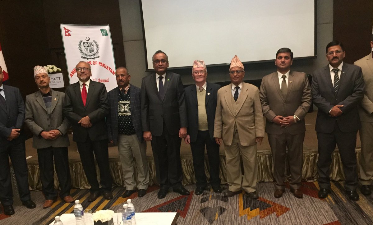 drbishnuhnepal's tweet photo. #Track2Diplomacy:during #AmbassadorOfNepal #SpeechCompetition,was good oppo to meet and chat with #SeniorDiplomats,#Judges & #ChiefGuest@#Hyatt,Monday @#BoudhaNath/#Kathmandu/#Nepal 🇳🇵 #PakEmb on this issue is doing commendable...@#Himalayas@#UNSG@#UNWTO@#VisitNepal2020@#Xinhua https://t.co/HRm5mJGOVo