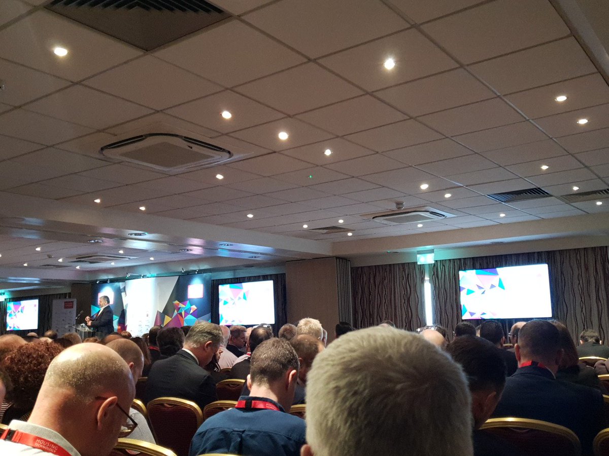 Fierce crowd gathering for the keynote <a href="/housingtech/">Housing Technology</a> #housingtech2019 conference this morning @CastletonTech