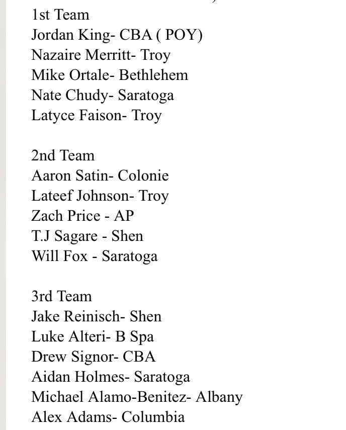 ColoniePack's tweet photo. Congratulations to Aaron on making Suburban Council 2nd team all-star!! https://t.co/OSpOWkezbF