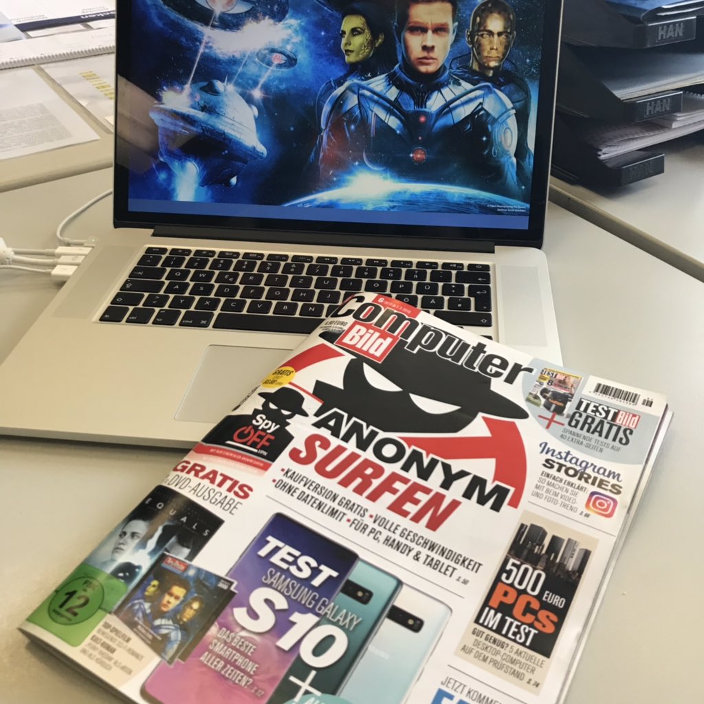 PERRY_RHODAN's tweet photo. Schon gesehen? #PR3000 ist in der aktuellen @COMPUTERBILD vertreten. 😎 @EinsAMedien #PerryRhodan #sciencefiction https://t.co/DiDZqqvoE8