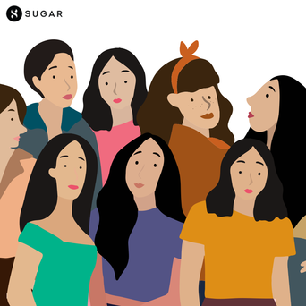 trySUGAR's tweet photo. We stand strong against COLOURISM! We aren’t pale, neither are we tanned, nor dark or dull. We wear our colours with pride and we pledge by #MySkinMyChoice
.
.
#trySUGAR #SUGARCosmetics #AceOfFace #FoundationStick #WomensDay #TogetherWeCan #TauntsThatHaunt #22Shades #8thMarch https://t.co/Uhn0EtbB4R
