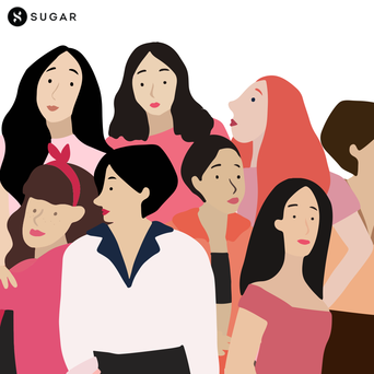 trySUGAR's tweet photo. We stand strong against COLOURISM! We aren’t pale, neither are we tanned, nor dark or dull. We wear our colours with pride and we pledge by #MySkinMyChoice
.
.
#trySUGAR #SUGARCosmetics #AceOfFace #FoundationStick #WomensDay #TogetherWeCan #TauntsThatHaunt #22Shades #8thMarch https://t.co/Uhn0EtbB4R