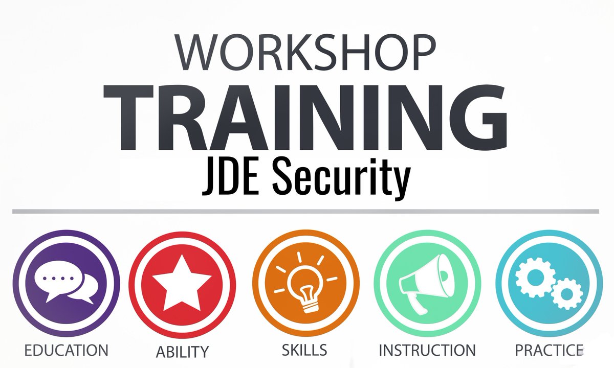 JDE Security Best Practices Workshop; including User Audits and Data Security - Don't miss this invaluable workshop at Collaborate on Sunday morning. questoraclecommunity.org/events/confere…   #c19tx #jdesecurity #jdedwards #jde