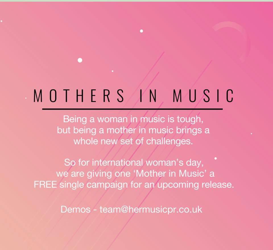 There's still time to apply....

Closing Friday 8th March 

#InternationalWomensDay #InternationalWomensDay2019 #mother #mothersinmusic #WomenInMusic