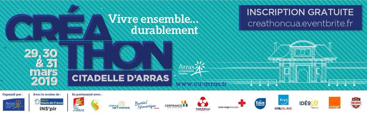 GrandArras's tweet photo. Premier Créathon du Grand Arras ! 
Participez au challenge ! 
https://t.co/4bi0US1R8y #CreathonArras #CreathonGrandArras #INSpir https://t.co/nAw0mF6fQd