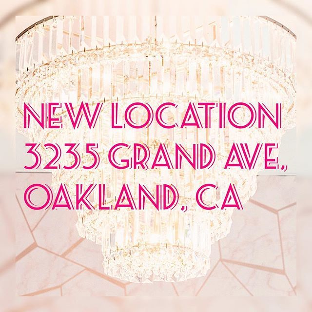 MsAshleyStoltz's tweet photo. Hi ladies, all appointments going forward will be at our new location 3235 Grand Ave. Oakland, CA 
See you there 🥂🎀🎉 https://t.co/0YR7rCgJlP https://t.co/OG3r3jxuAd