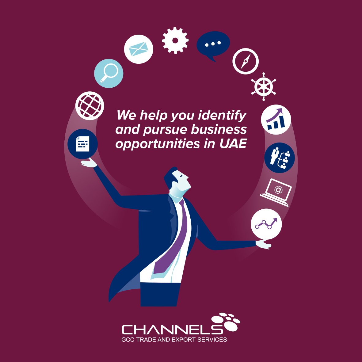 There's no better time than now to start thinking of the possibility to establish a profitable business in the GCC. Learn more on how to navigate  the challenging Arab Gulf markets with the help of the Channels team.